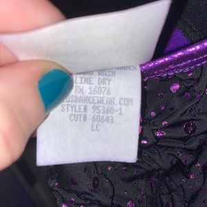 Sequined and shiny two piece set.